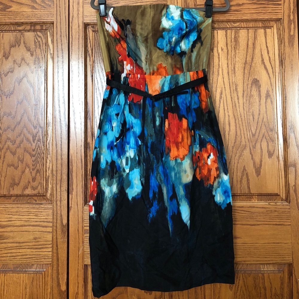 Anthropology Watercolor Dress